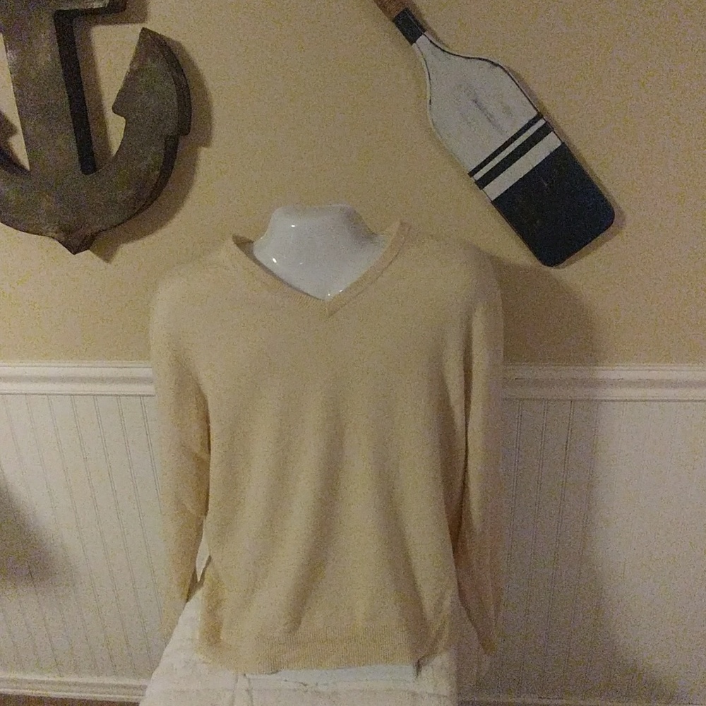 Cashmere V-Neck Sweater